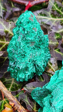 Load image into Gallery viewer, RARE Velvety/Fibrous Malachite to bring you more Confidence
