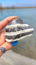 Load image into Gallery viewer, Raw Zebra Onyx to give you more control and support in your life