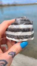 Load image into Gallery viewer, Raw Zebra Onyx to give you more control and support in your life
