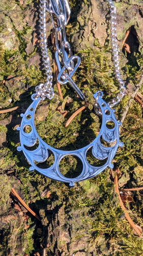 Celestial Elegance Moon Cycle Necklace