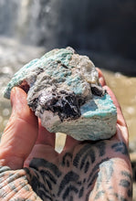 Load image into Gallery viewer, Amazing Amazonite mixed with Mica to help you release toxic emotions.
