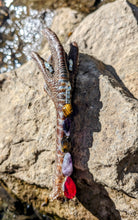 Load image into Gallery viewer, POWERFUL Dragon Claw with Amethyst Sphere and Tiger&#39;s Eye to bring you ABUNDANCE

