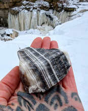Load image into Gallery viewer, Raw Zebra Onyx to give you more control in your life