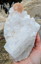 Load image into Gallery viewer, Angelic Large Apophylite mixed with Stilbite