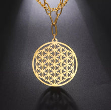 Load image into Gallery viewer, Powerful Sacred Geometry Necklace for Love, Unity and oneness
