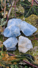 Load image into Gallery viewer, Soothing Blue Calcite chunks to help you with loss. 💙✨
