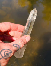 Load image into Gallery viewer, Magical High Vibrational Clear Quartz Healing wand 🔮🔮
