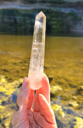 Magical High Vibrational Clear Quartz Healing wand 🔮🔮