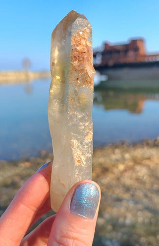 REAL and RARE Double Terminated Citrine points from Namibia