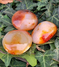 Load image into Gallery viewer, Calming Carnelian Palm stone to help get rid of anger . 💞
