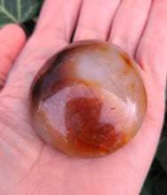 Load image into Gallery viewer, Calming Carnelian Palm stone to help get rid of anger . 💞
