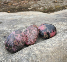 Load image into Gallery viewer, High Quality Gorgeous, Rhodonite Palm stone to balance your emotions.💕💕
