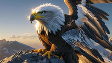 Load image into Gallery viewer, Sterling Silver Eagle Earrings
