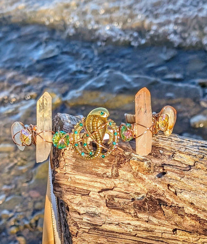 Snake Crown to AWAKEN your Kundalini energy with REAL CITRINE . 🐍👑💛💛
