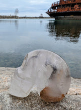 Load image into Gallery viewer, Unusual and exquisite CLEAR Quartz Skull to ward off negative emotions
