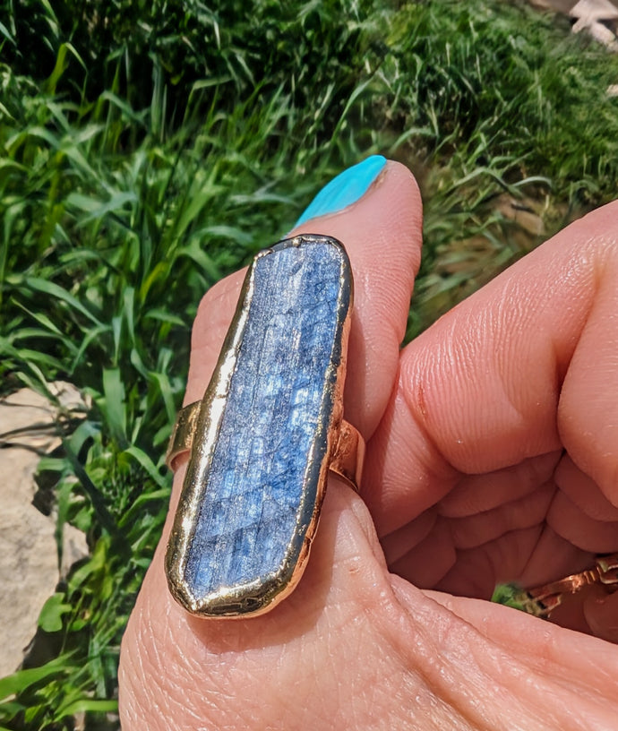 Blue Kyanite Rings