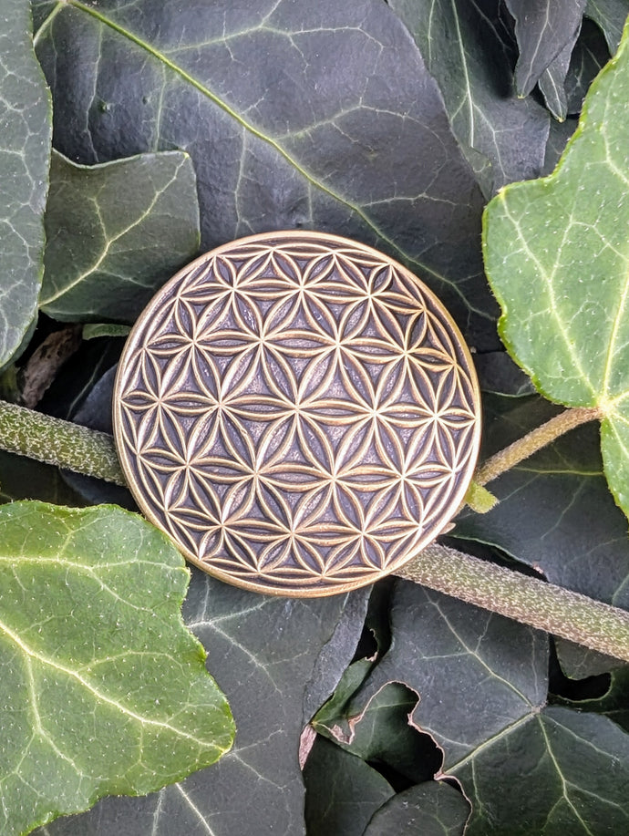 Sacred Geometry Pins -Flower of Life