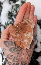 Load image into Gallery viewer, RARE Tangerine Quartz Cluster to help you manifest new ideas
