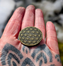 Load image into Gallery viewer, Sacred Geometry Pins -Flower of Life
