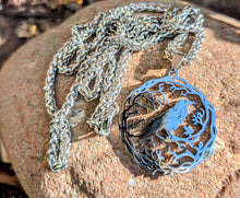 Load image into Gallery viewer, Raven Necklace to help you overcome darkness
