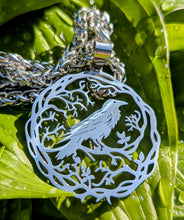 Load image into Gallery viewer, Raven Necklace to help you overcome darkness
