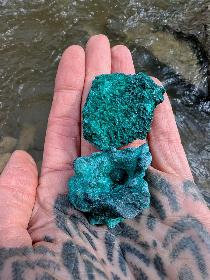 RARE Velvety/Fibrous Malachite to bring Confidence