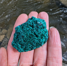 Load image into Gallery viewer, RARE Velvety/Fibrous Malachite to bring Confidence
