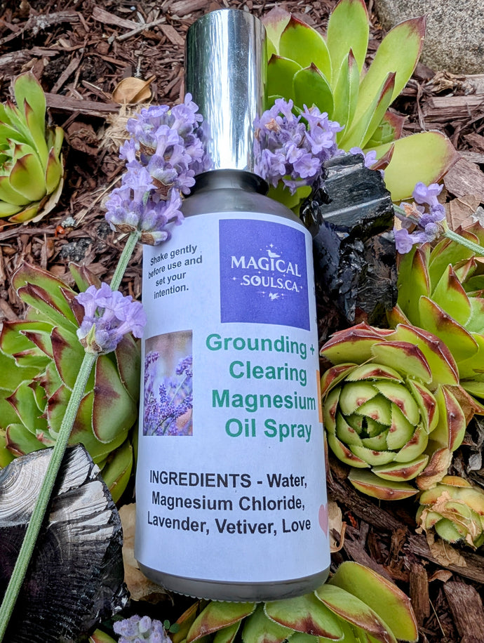 Lavender and Shungite Grounding+ Clearing MAGNESIUM spray