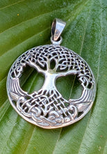 Load image into Gallery viewer, Sterling Silver Tree of Life Pendant
