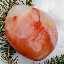 Load image into Gallery viewer, Carnelian PAlm Stone to bring you inner strength
