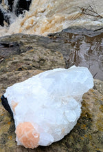 Load image into Gallery viewer, Angelic Large  Apophylite mixed with Stilbite
