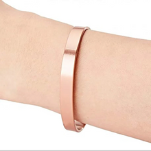 Load image into Gallery viewer, 100% beautiful,adjustable, Copper bracelet to fight stress and boost antioxidants in your body
