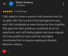 Load image into Gallery viewer, In Person Akashic Reading in Niagara Area by the Water
