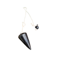 Load image into Gallery viewer, The most powerful Shungite pendulum to help you get more guidance.
